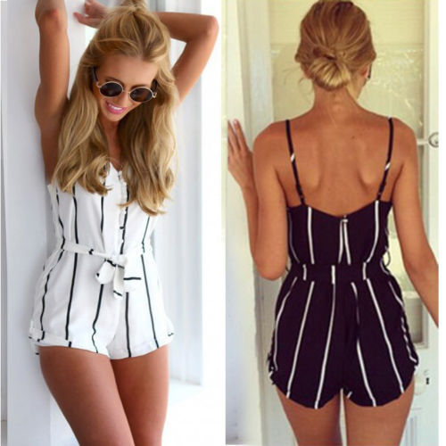 2015 ο    ˼  ĳ־ Ʈ Ʈ 峭 ٷ  ˼   ݹ  Macacao Feminino/2015 New Womens Sexy Loose Jumpsuit Casual striped Print Rompers